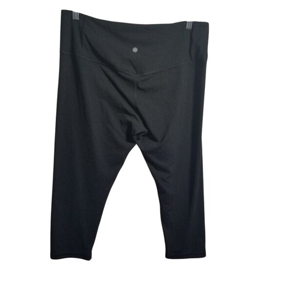 Athleta Elation Women's Black Capri SzXL - Picture 1 of 5